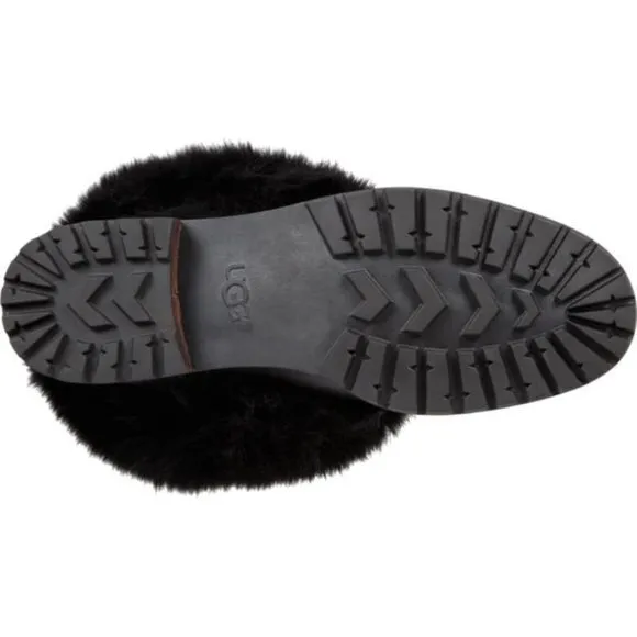 NEW UGG® Otelia‎ Fluff Fur Bootie Black - Image 5