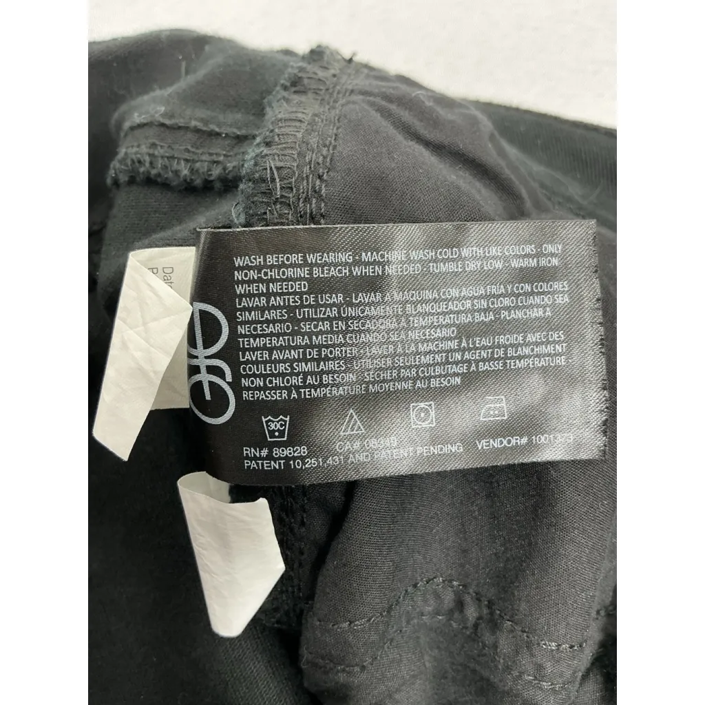 Womans Gloria Vanderbilt Amanda Black Jeans 24 W - Image 5