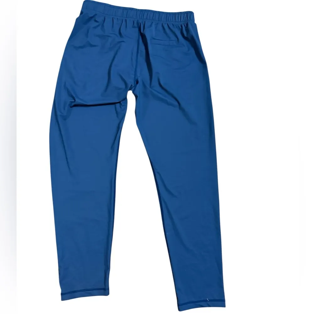 ZYIA Navy blue Activewear Jogger Pants Sz M pockets lounge active - Image 2