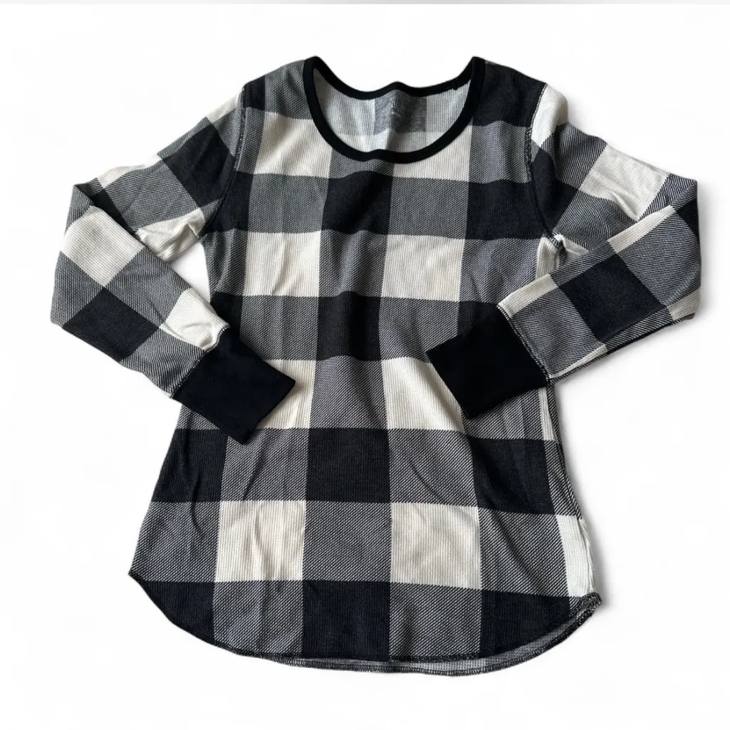 Old Navy  Buffalo Check thermal PJ set - Image 2