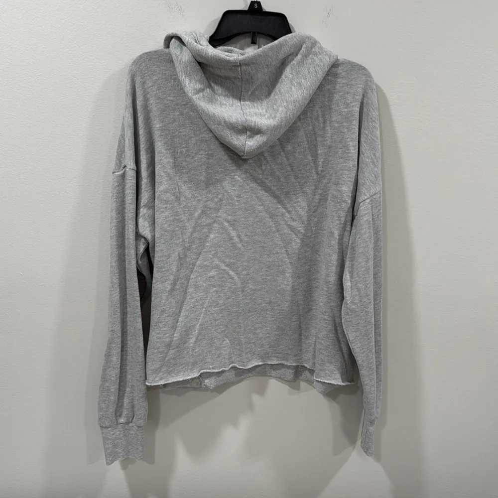 Zella Grey Hoodie with Pocket Size Large EUC - Image 7