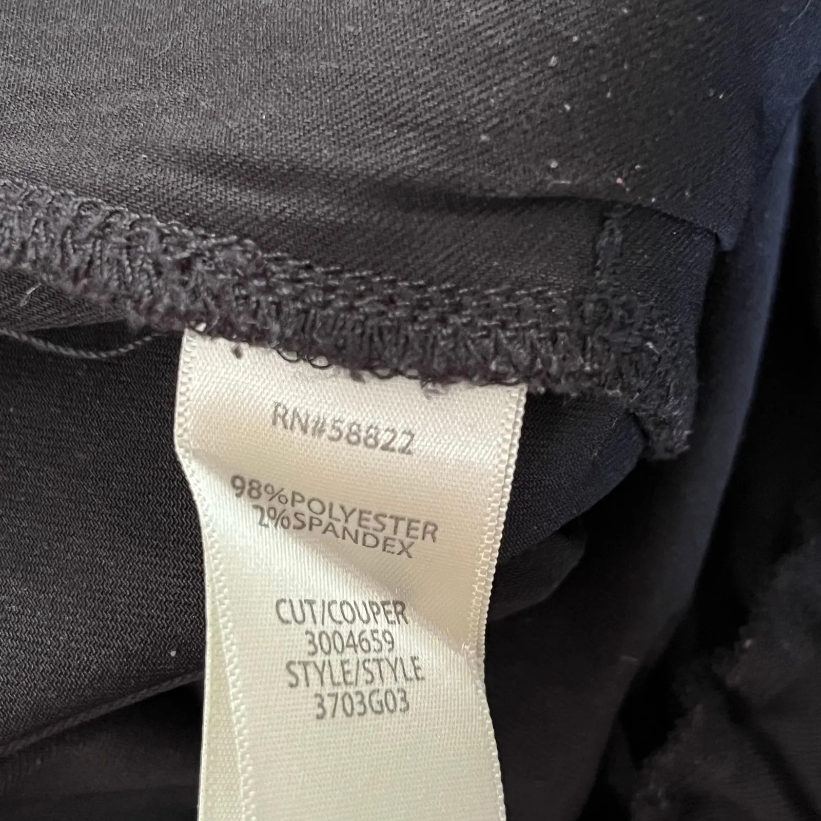 Max Studio Women’s Black High Rise Pull On Short Sz M - Image 8