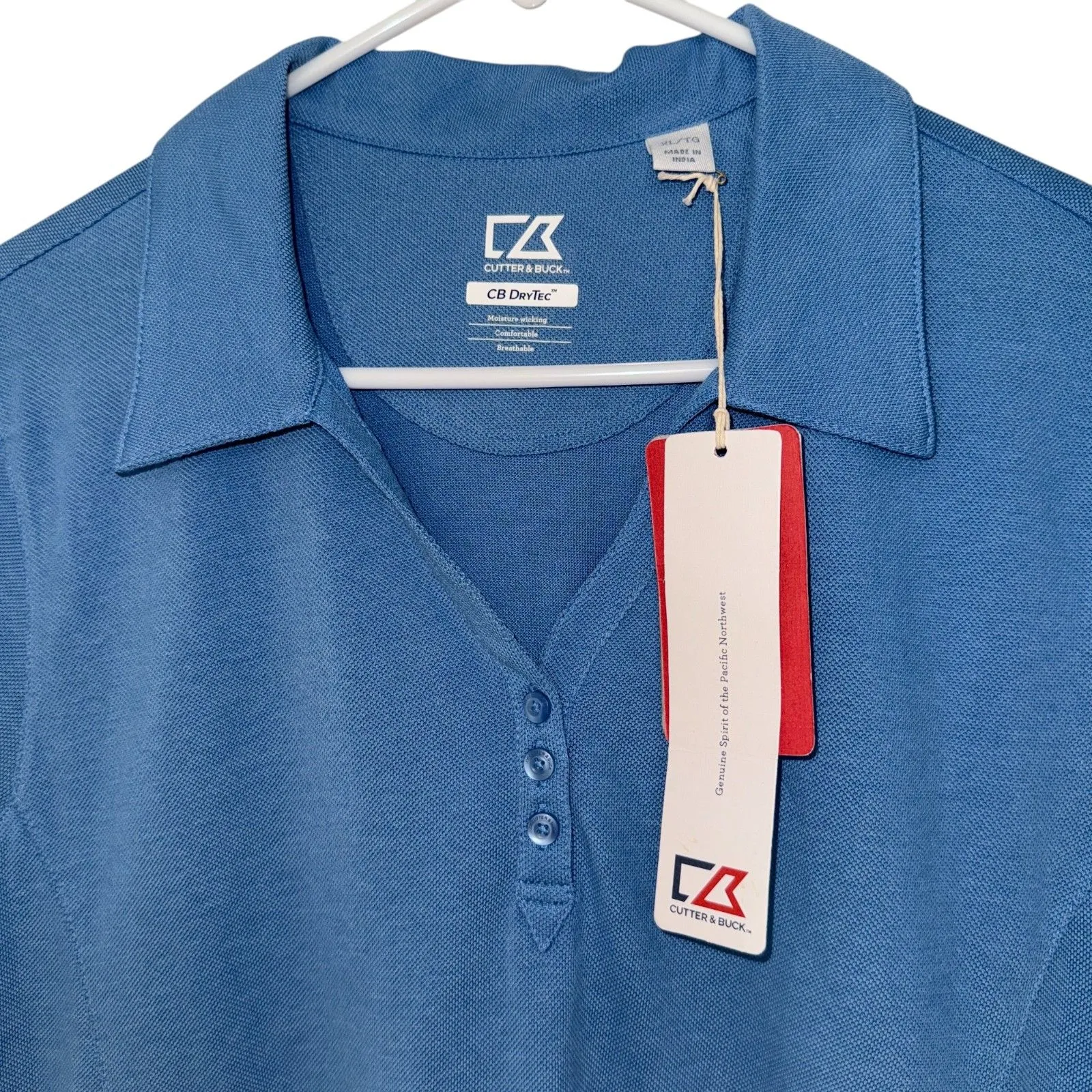 NWT‎ Cutter & Buck CB DryTec Championship Women's Polo Size XL - Image 4