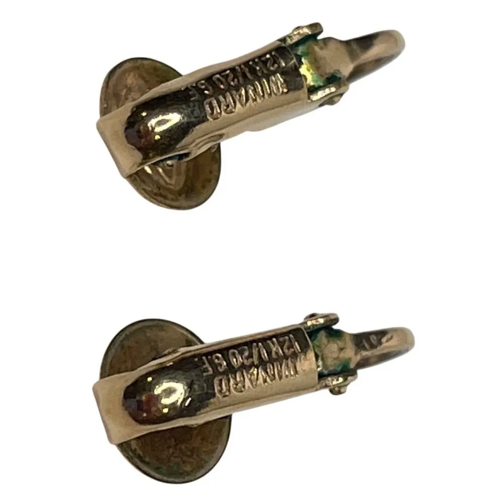 Vintage Trifari Faux Pearl Cluster Clip-On Earrings & Matching Dangle Set A85 - Image 7