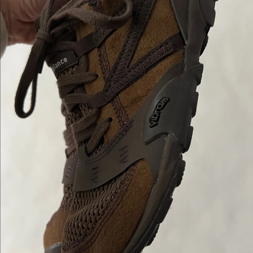 New Balance x District Vision MT100 Desert Palm Brown Vibram Trail Shoe 8M/9.5W - Image 5