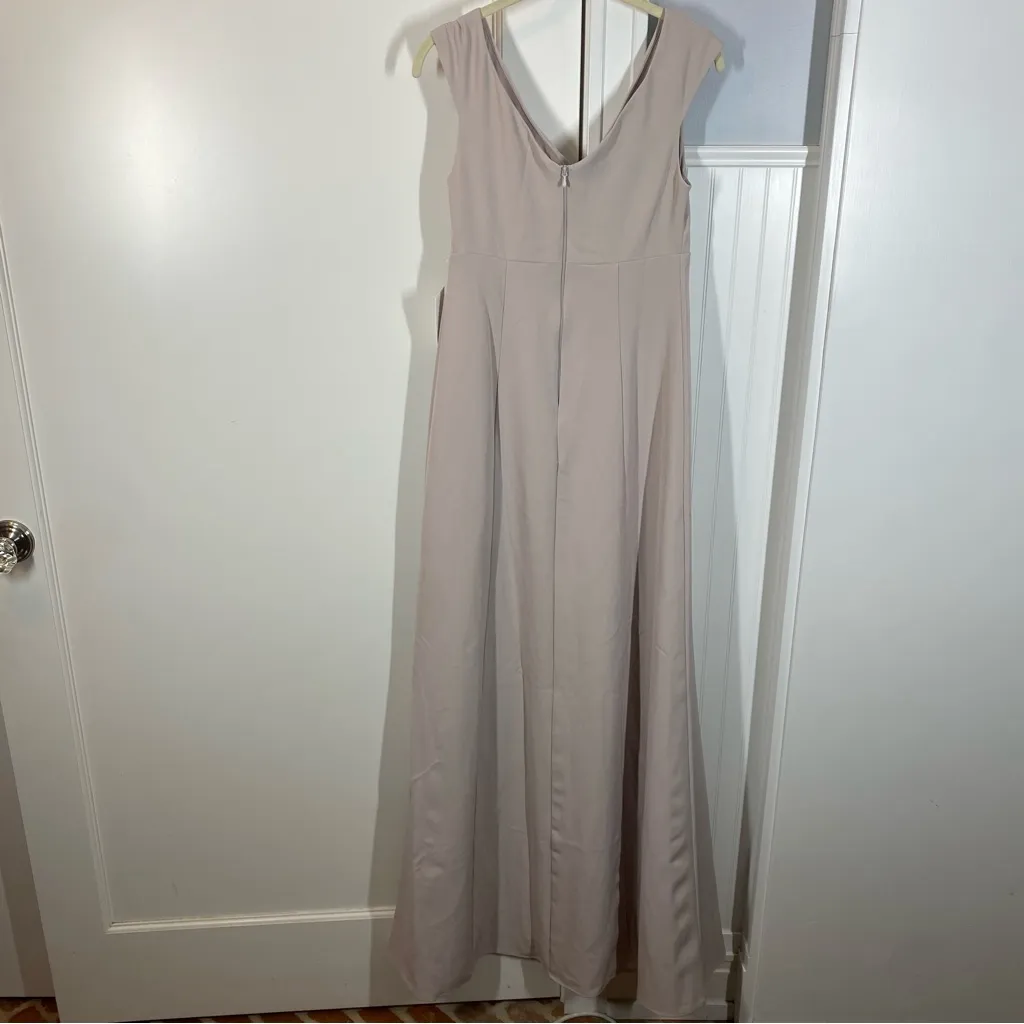 Show Me Your MuMu Zurich Knot Bridesmaid Gown in oyster size‎ small nwt - Image 7