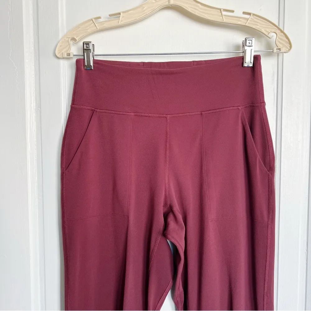 Lululemon • Align Jogger 28" pant Red Merlot burgundy maroon Nulu stretch - Image 4