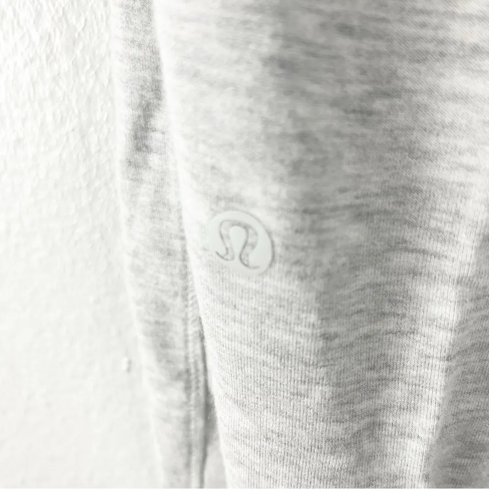 LULULEMON Gray Warm Down Super Soft Touch Drawstring Waist Joggers, Size 4 - Image 9