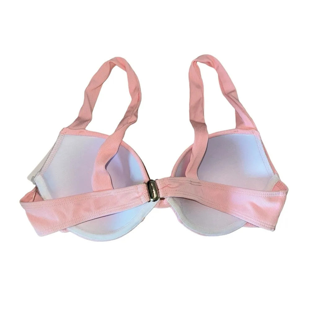 NWT Cocoimo Bikini Ribbed Pink Size Large - Image 2