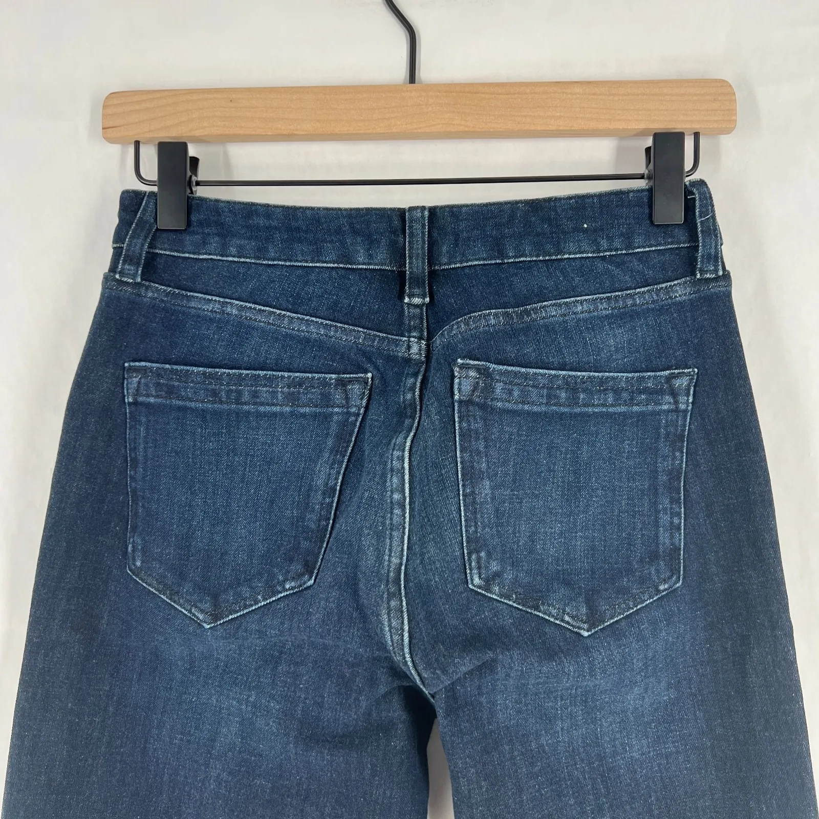 Reiss Hattie Skinny Jeans Womens 27 Blue Medium Wash Denim Cotton Stretch Casual - Image 4