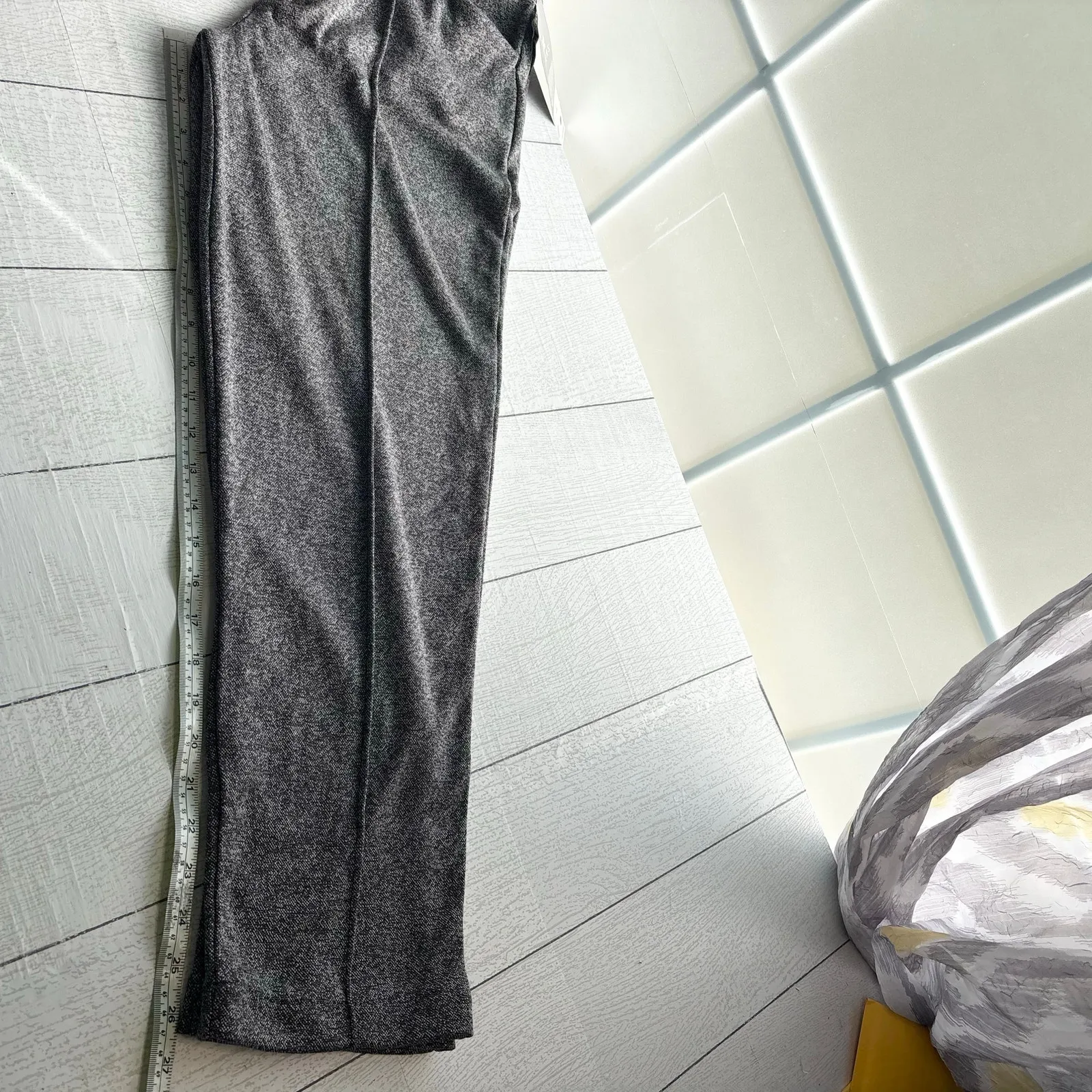 Lee Riders Gray Slim Fit Ankle Knit Dress Trousers NWT Size 14M - Image 12