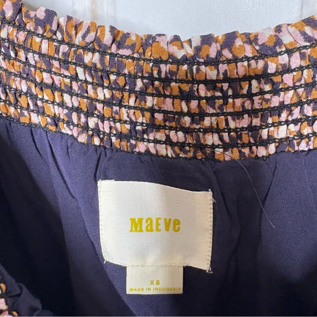 Anthropologie Maeve Print Milou Dress XS - Image 6