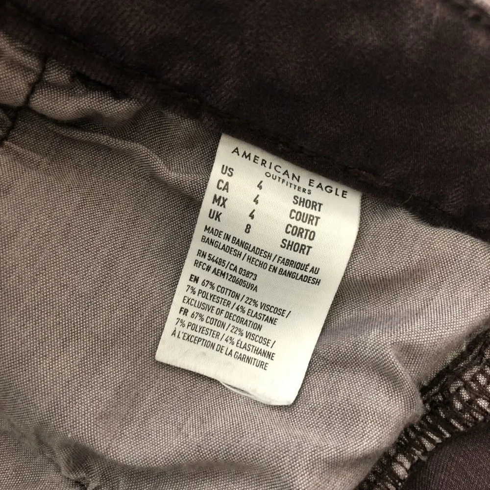 American Eagle Womens Jeans Hi-Rise Jegging Dark Purple Stretch 4 Short - Image 5