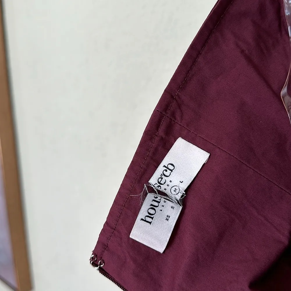 House of CB 'Valentia' Windsor Wine Mini Dress NWT size‎ M - Image 8