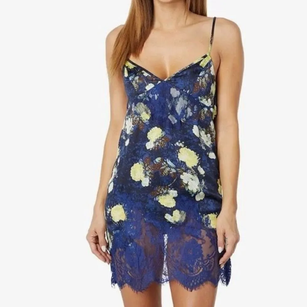 ✨Free People Intimately Sunfade Floral Slip Dress Medium Night Combo✨ - Image 4