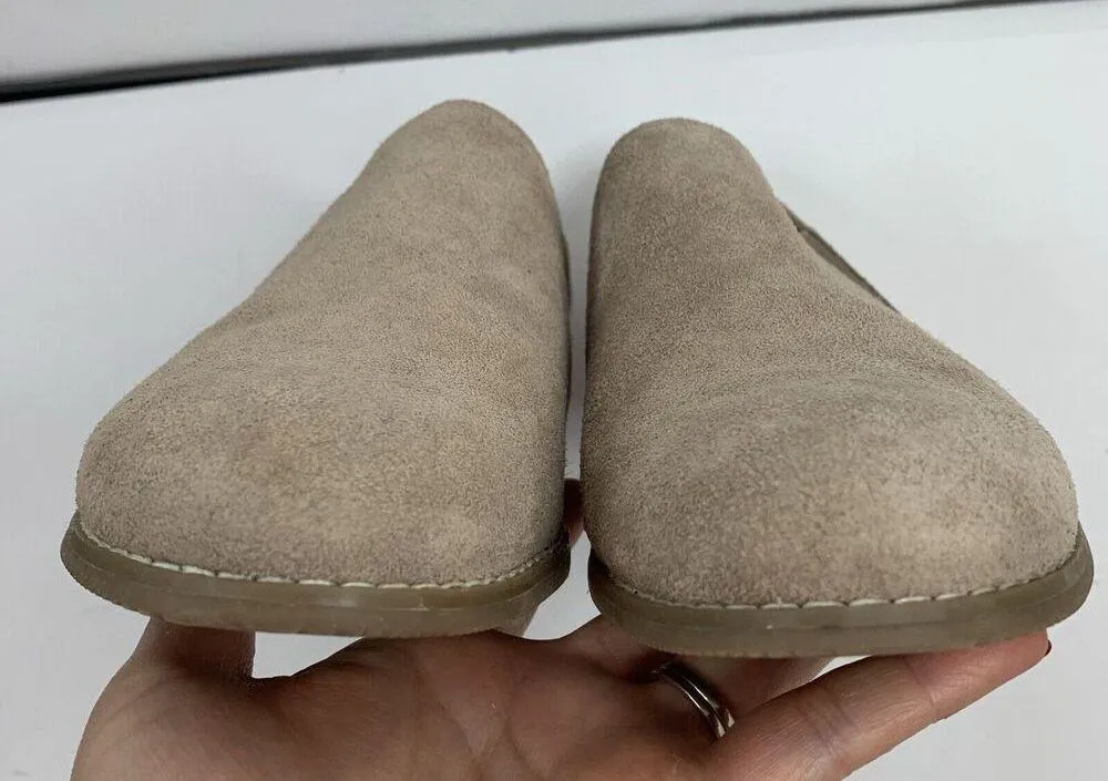 Franco Sarto Size 10 Loafer Pardon Suede Leather Almond Toe Flats Shoes Women’s - Image 7