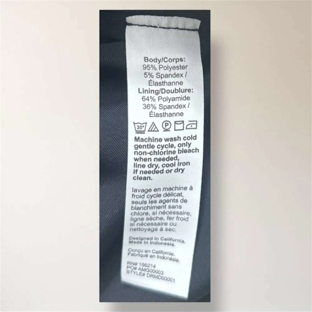 Honeylove M Black InnerPower Shaping Sleeveless Midi Dress Cocktail Party NWT Size M - Image 9