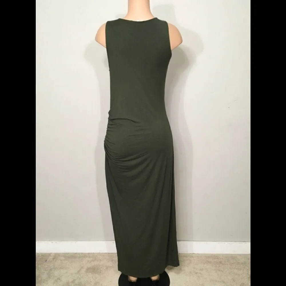 Three Dots REVOLVE &  maxi ruched dress. - Image 6