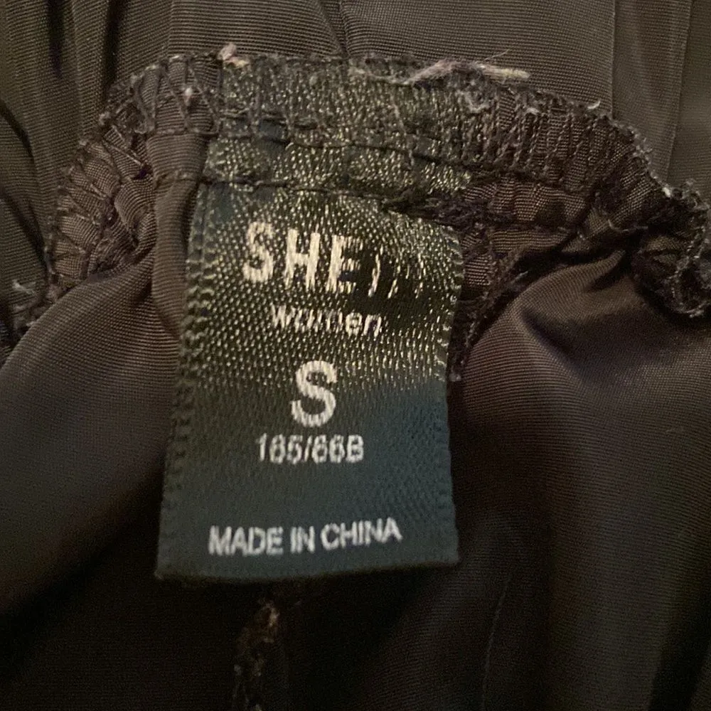 WOMENS NYLON PANTS BLACK SMALL COOL GIRL SPORT JUST DO WHAT YOU WANT TO DO - Image 3