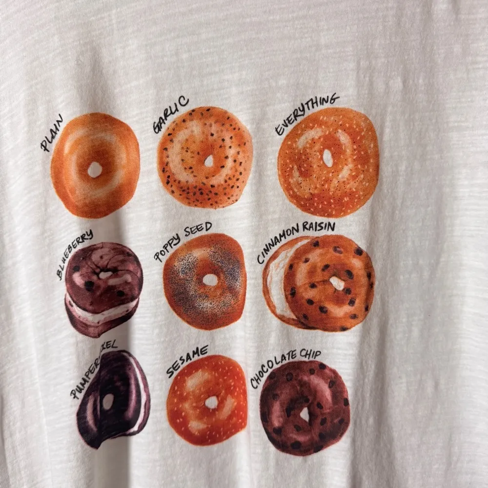J.Crew Donut  Variety Style Collector Style Short Sleeve Graphic Tee Sz L NWT - Image 3