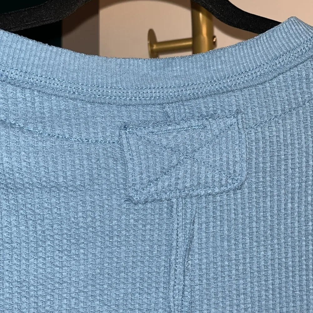 FREE PEOPLE NWT Care FP Honey Bee Crew Neck / Copenhagen Blue - small - Image 8