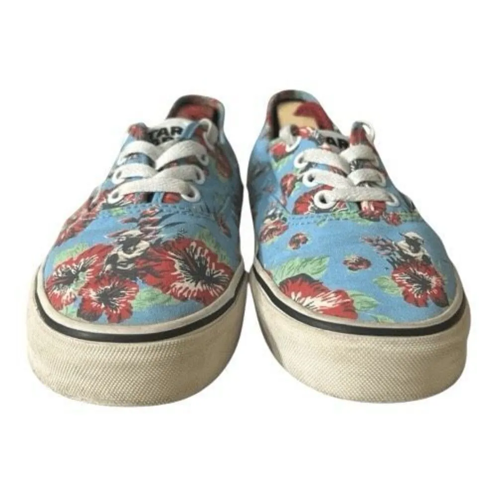 VANS Aloha Yoda Star Wars Blue Shoes Men 6 Women 7.5 May The Force Be With You - Image 3