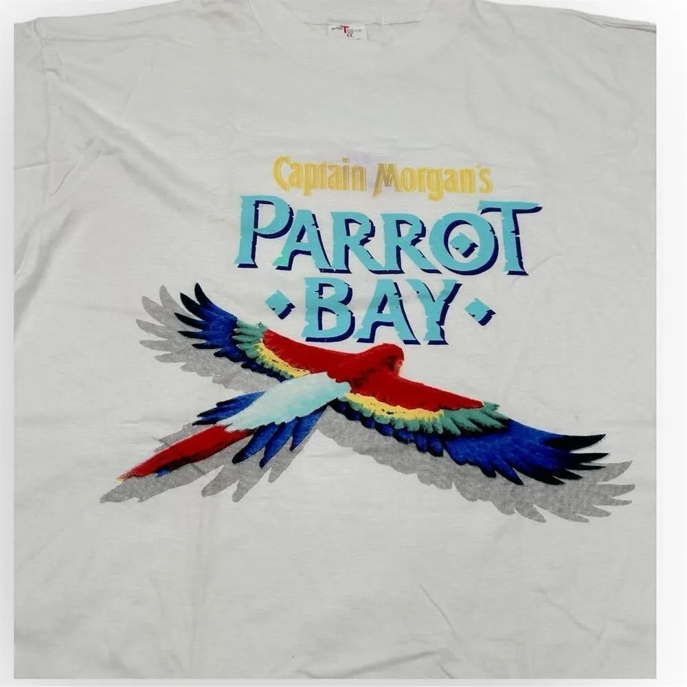 Vintage Captain Morgan Parrot Bay T - Image 5