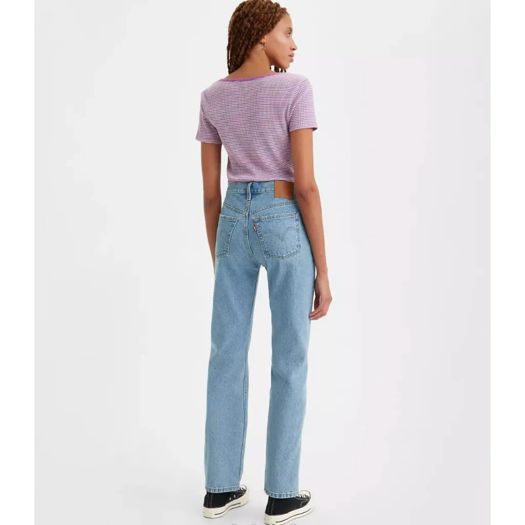 Levi's 501 Original Fit Women's Jeans 28x30 Lane Change -Medium Wash - Image 3