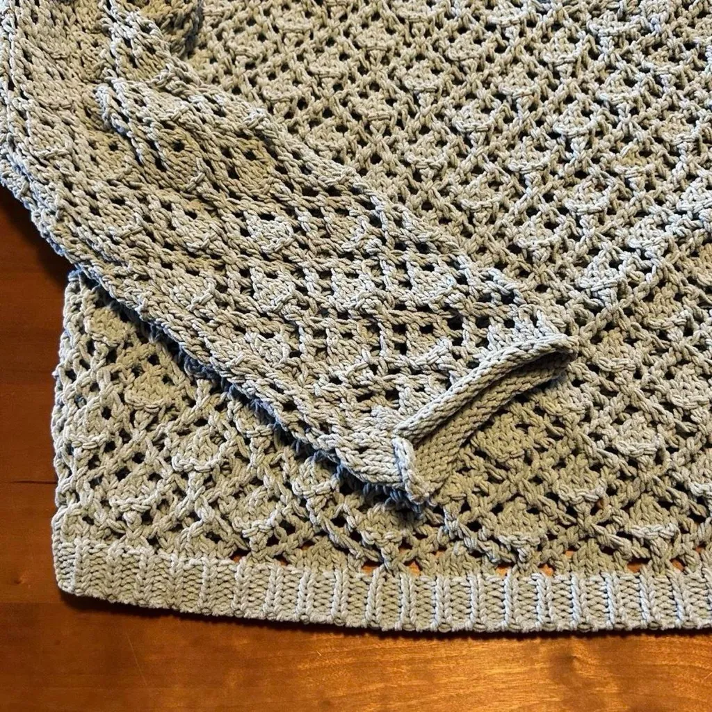 NWOT Artelier Nicole Miller Grey Sweater Medium Gray - Image 4