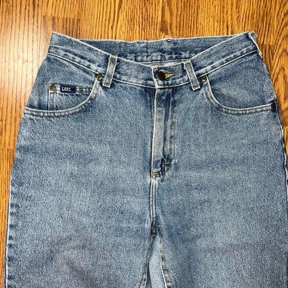 Super Cool Vintage 1980s/90s Lee High Rise Tapered Leg Mom Jeans! - Image 4