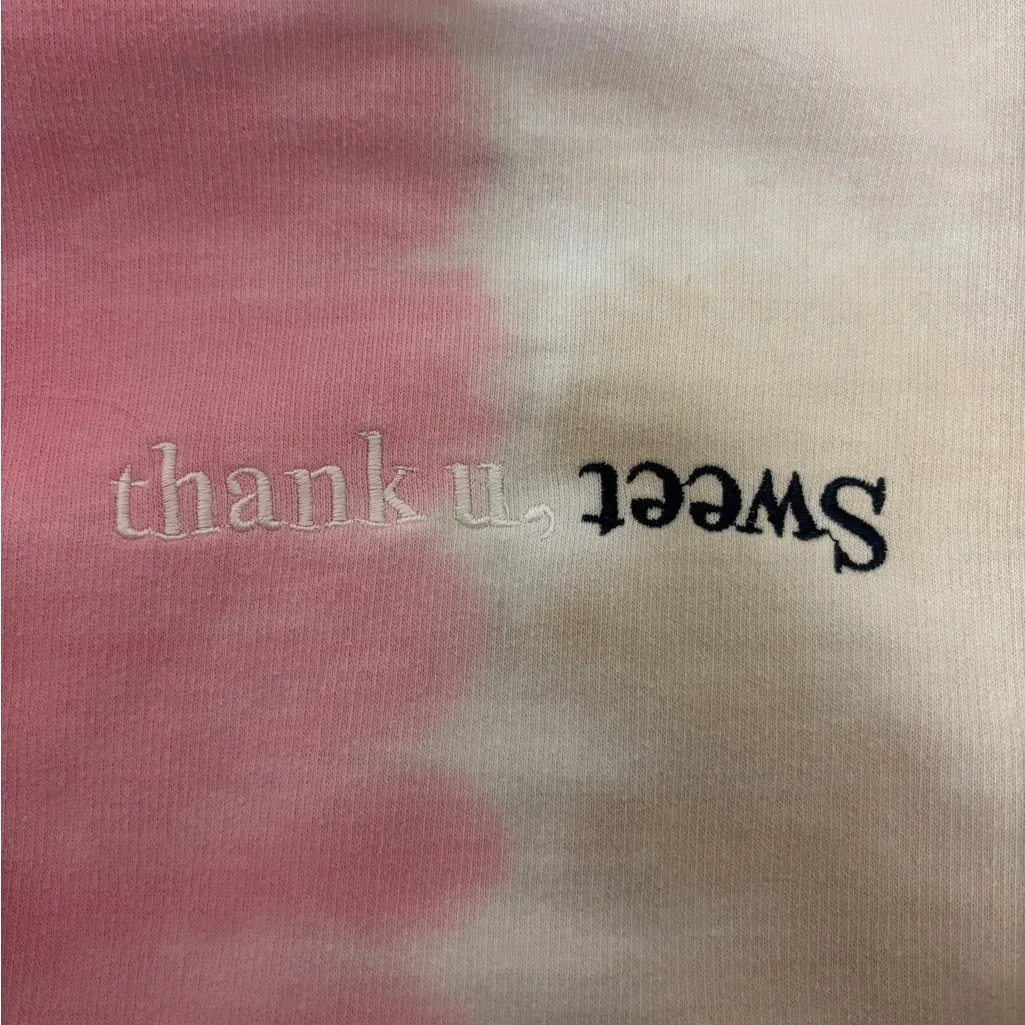 Official Ariana Grande Sweetener World Tour Pink and Tan Tie - Image 5