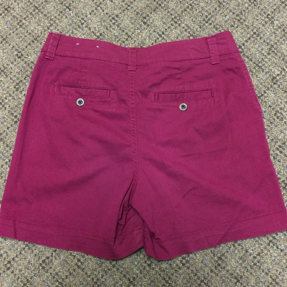 Sonoma Life + Style Fuchsia Pink Chino Twill Shorts * Size 6 - Image 2