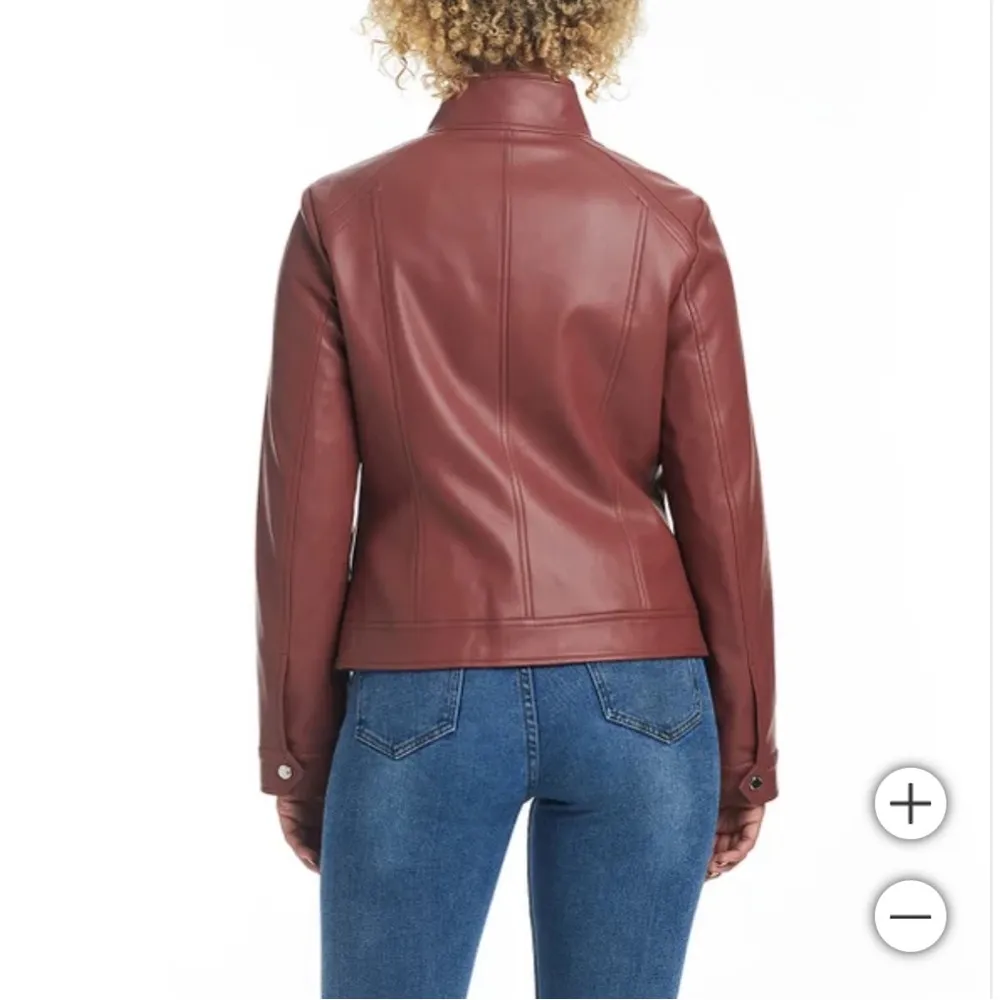 Vince Camuto faux leather jacket new with tags - Image 3