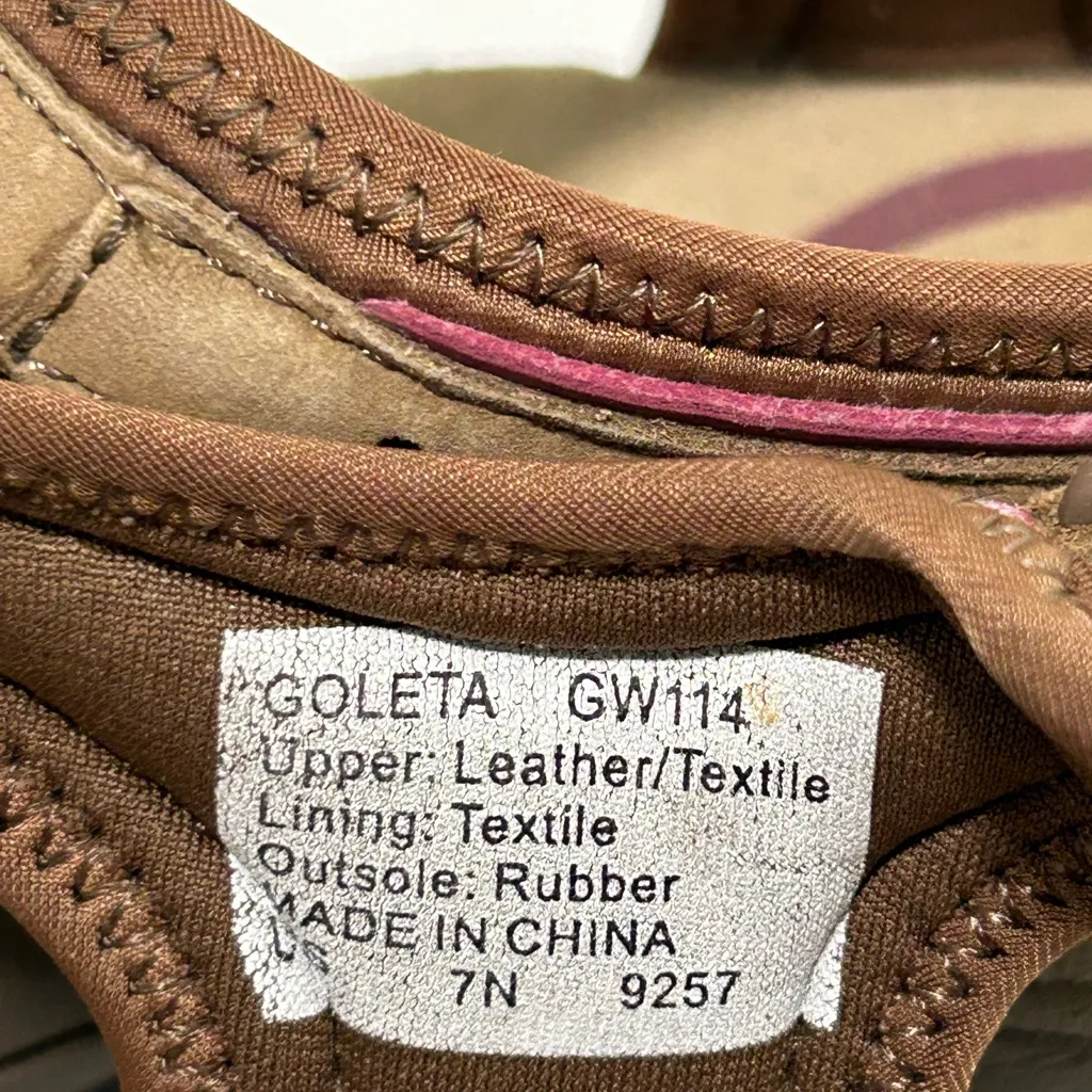 Abeo Goleta Sandals Brown Size 7 N Narrow - Image 7