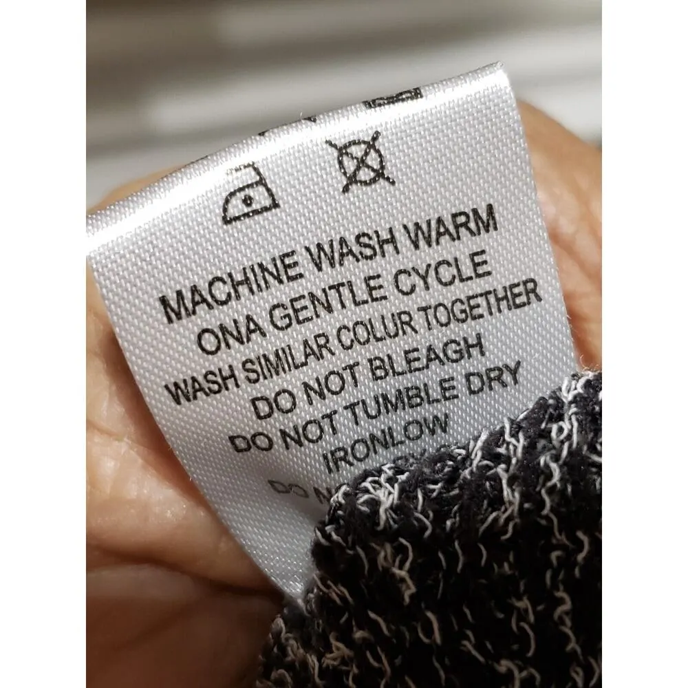 Reborn Women Multicolor Acrylic Casual Round Neck Long Sleeve Sweater Size Large - Image 11