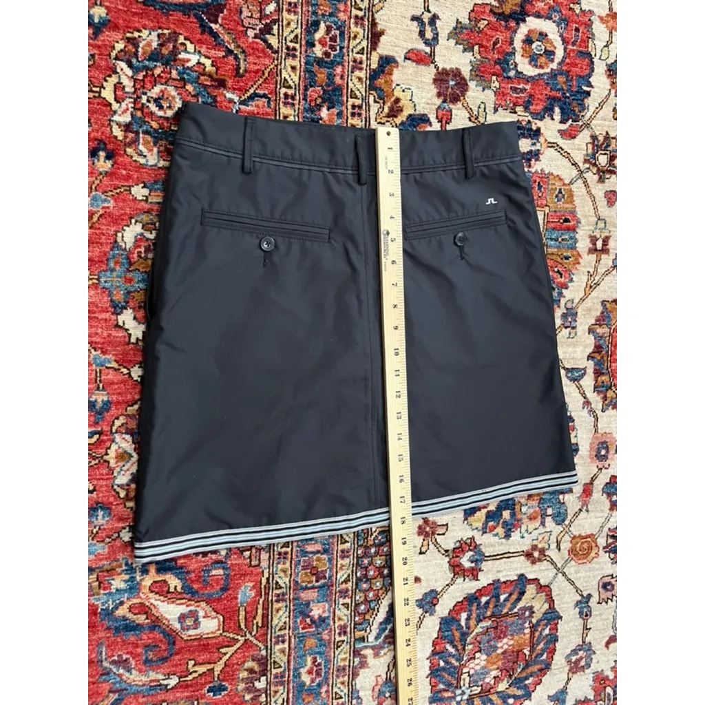 J.Lindeberg Women’s Golf Skort Black Athletic Skirt Size Medium - Image 5