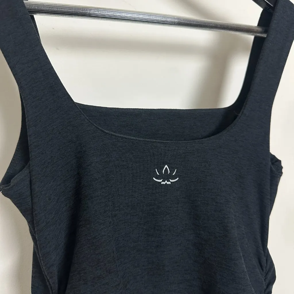 BEYOND YOGA Spacedye Icon Midi Dress in Darkest Night Size X-Small - Image 8