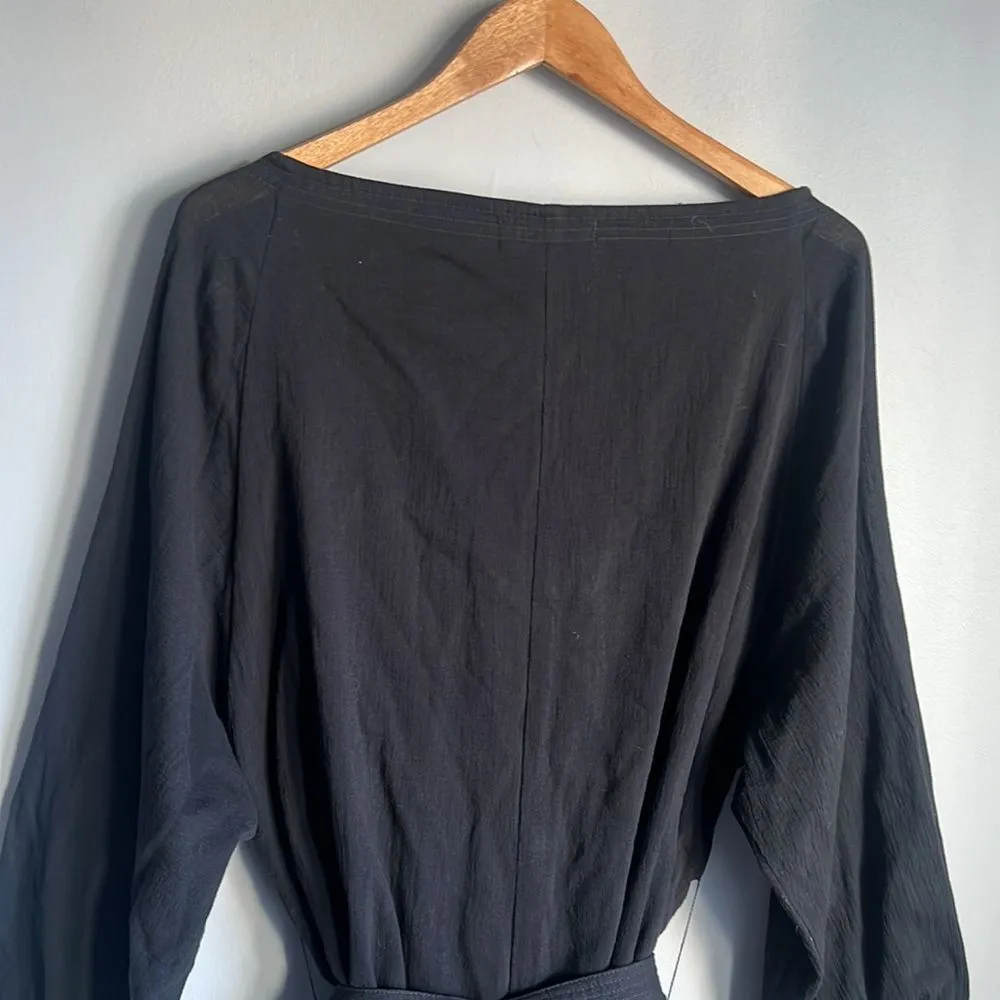 APIECE APART isla BLack Shorts Romper - Image 10