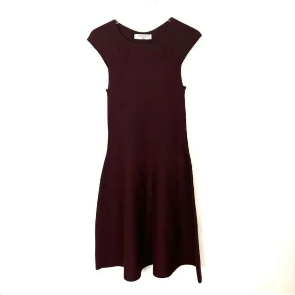 MM Lafleur NWT auburn knit sleeveless mini dress M - Image 5