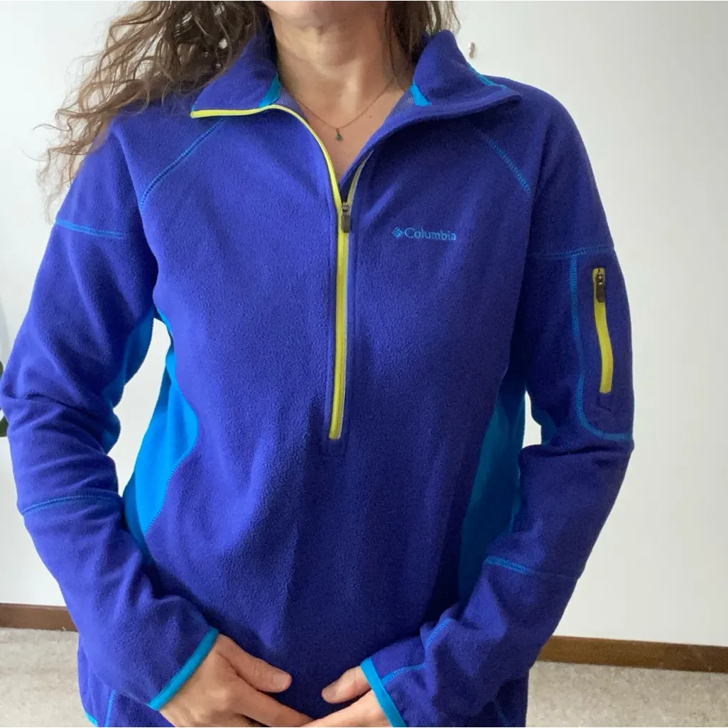 COLUMBIA Omni Heat 1/2 Zip Fleece Pullover Jacket - Image 2