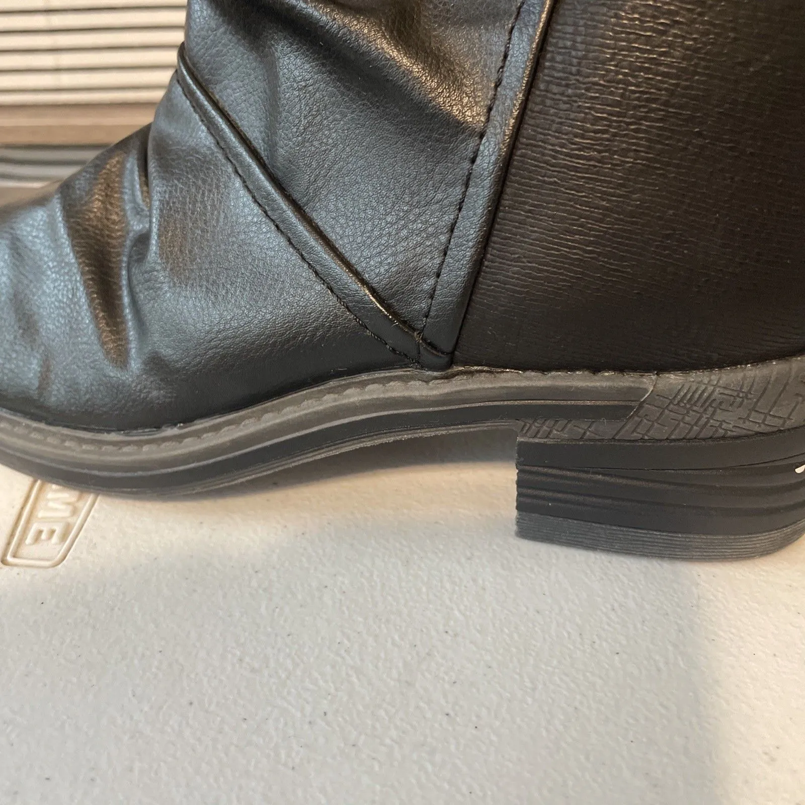 HOCUS POCUS Women's Black Boots Size 8 Back Zip Malika - Image 10