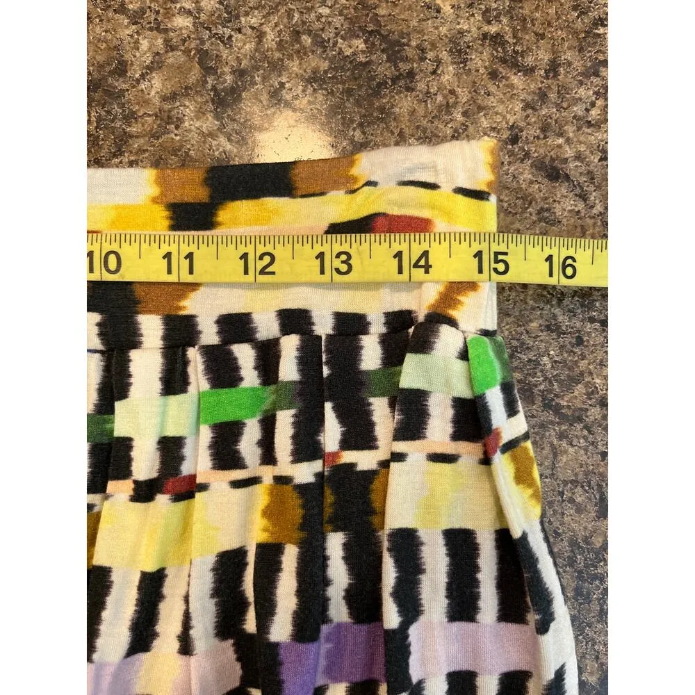 Paul Smith Black Label Multi Color Balloon Hem Mini Skirt Size Large - Image 6