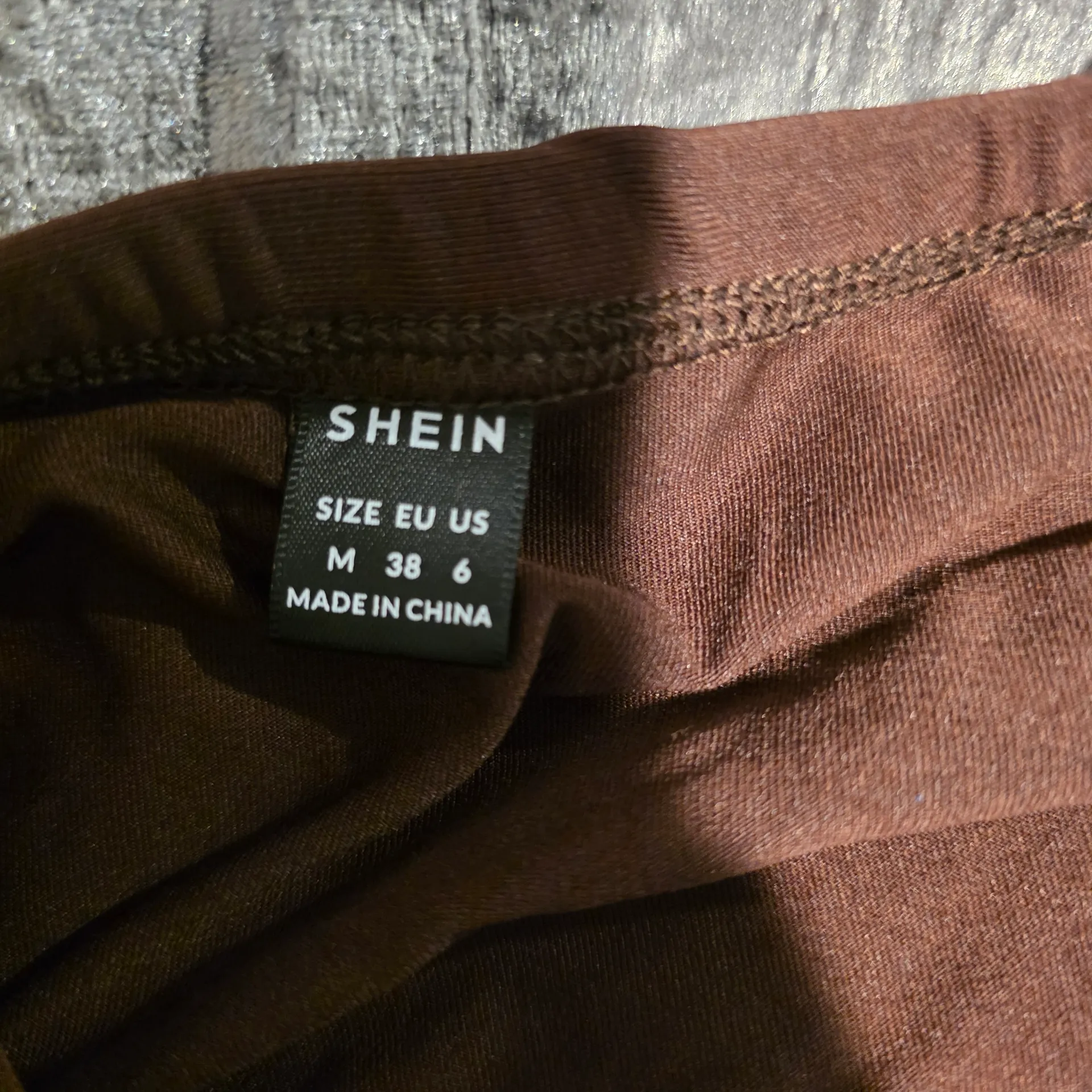 SHEIN Chocolate Brown Maxi Skirt - Image 2