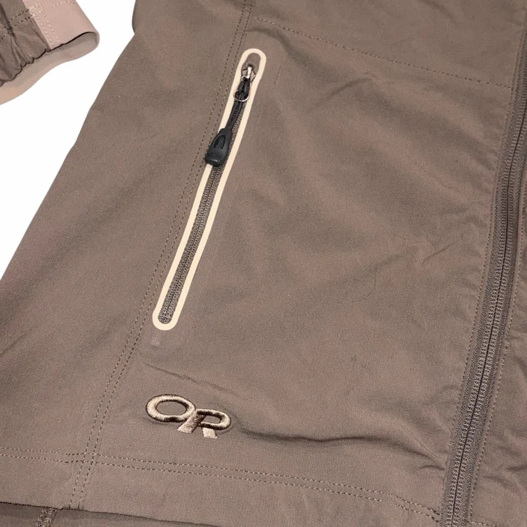 Outdoor Research Brown Ferrosi Hoody Zip Jacket Women’s size Small - Image 5