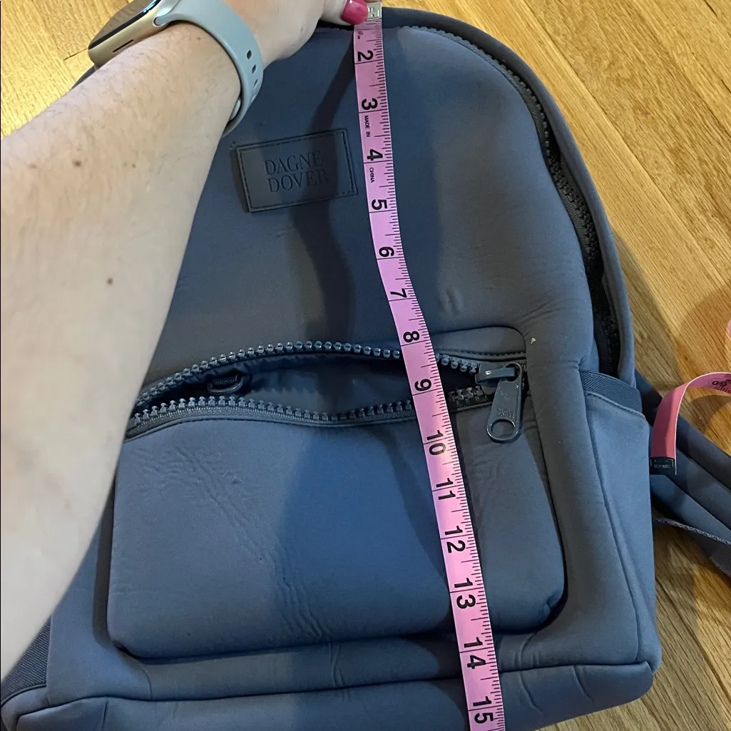 Dagne Dover Dakota Bue Gray Neoprene Backpack - Image 13