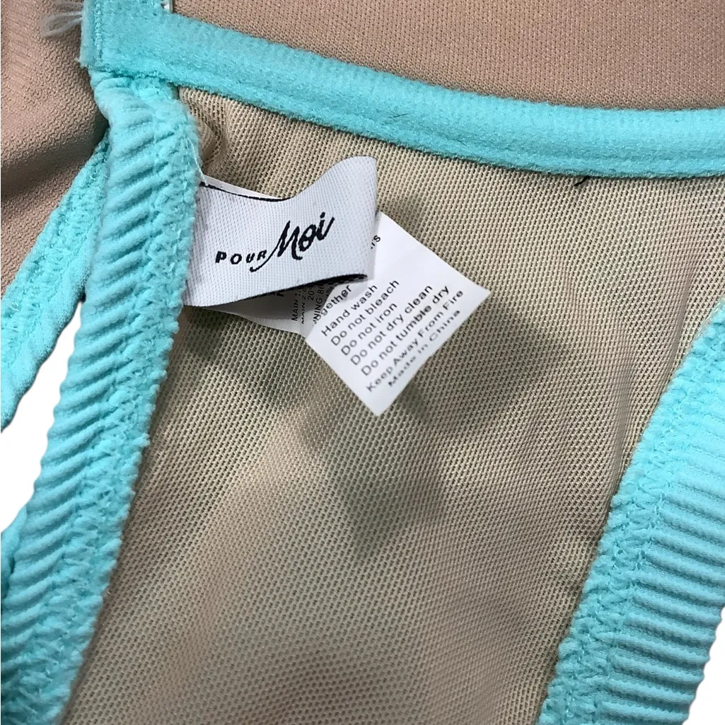 Women’s Pour Moi Escape bikini Top & Bottom Swim Suit. Mint Green WORN ONCE Size undefined - Image 6