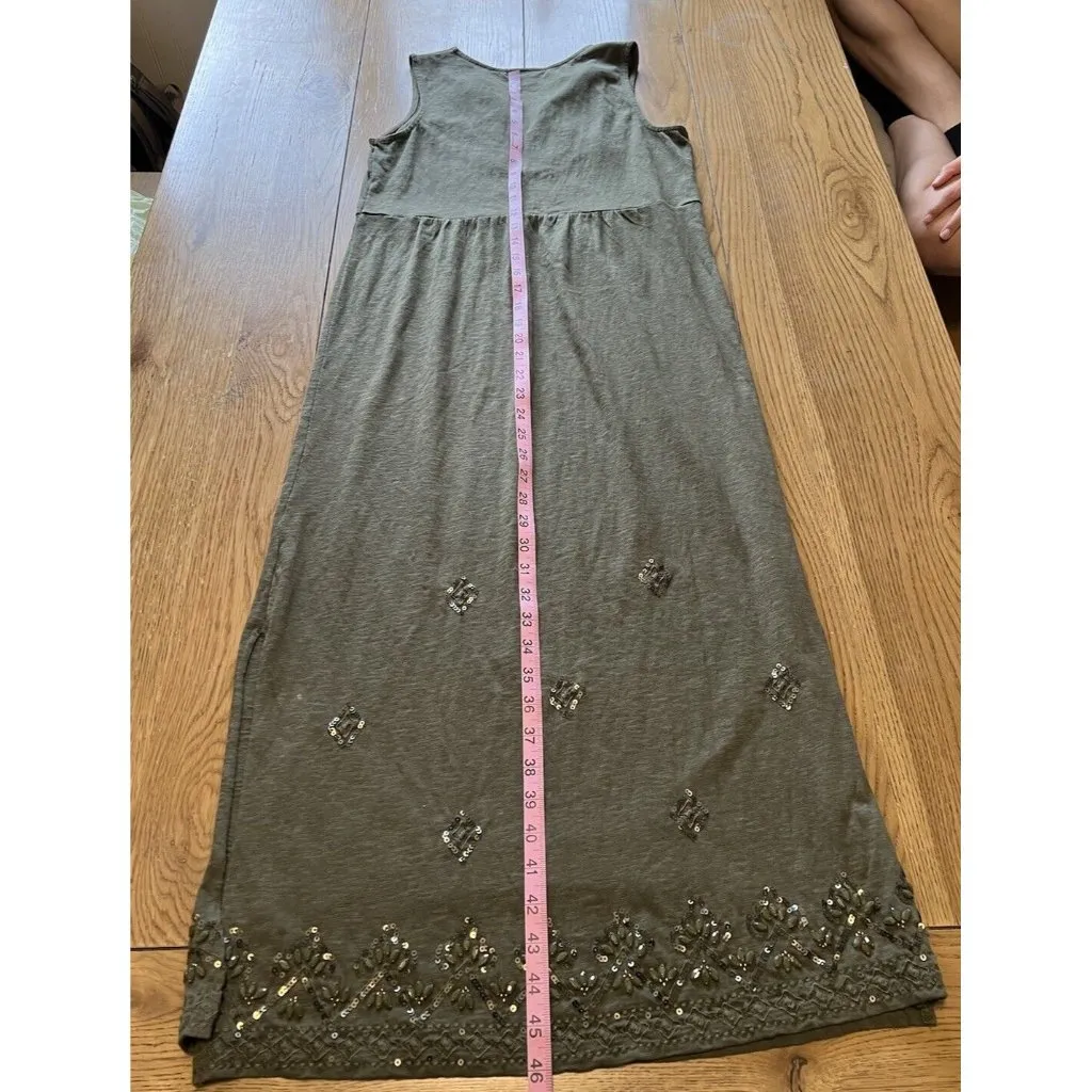 J Jill Tank Dress Boho Midi‎ Size XS Petite Gems Peasant Cottagecore Western - Image 6