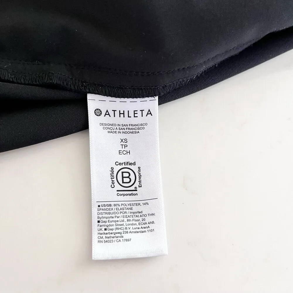 Athleta Pura Vida Black Drawstring Maxi Skirt Women’s Size XS - Image 10