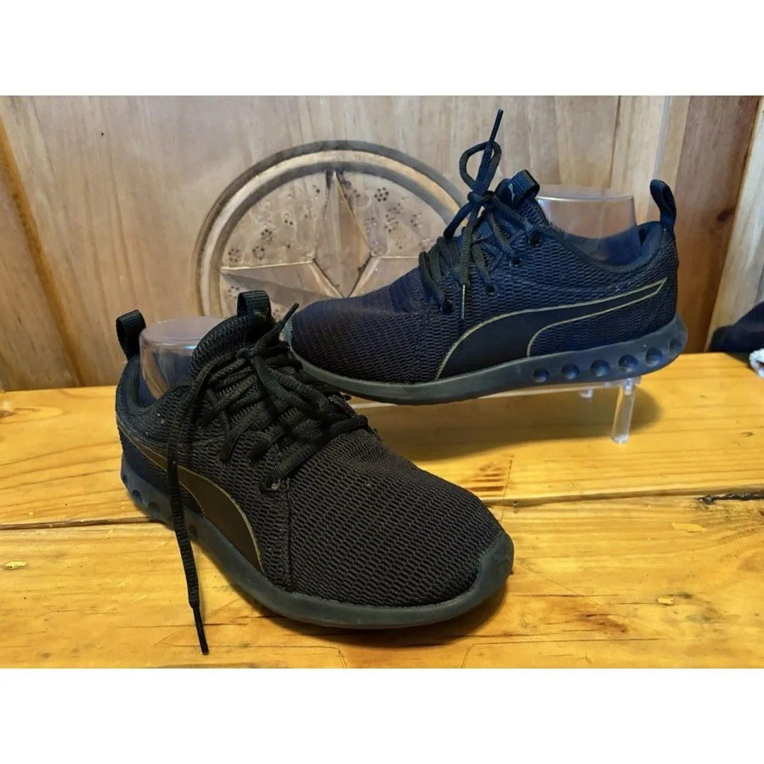 PUMA 'Carson 2 ' Black Size 6.5 Sneakers Running Shoes Athletic Lace Sport - Image 2