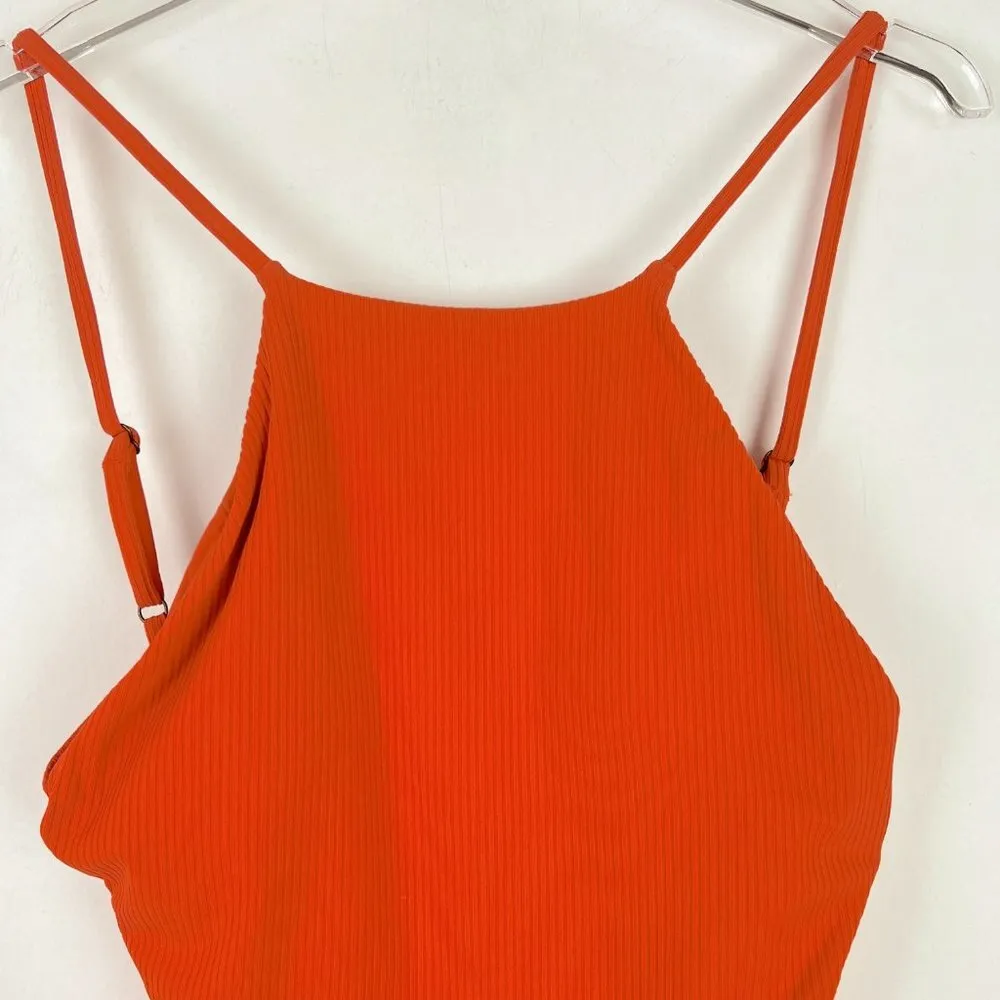 NWT Andie Swim The Asbury Rib One Piece Swimsuit Siren Size Medium M $115 NEW - Image 3